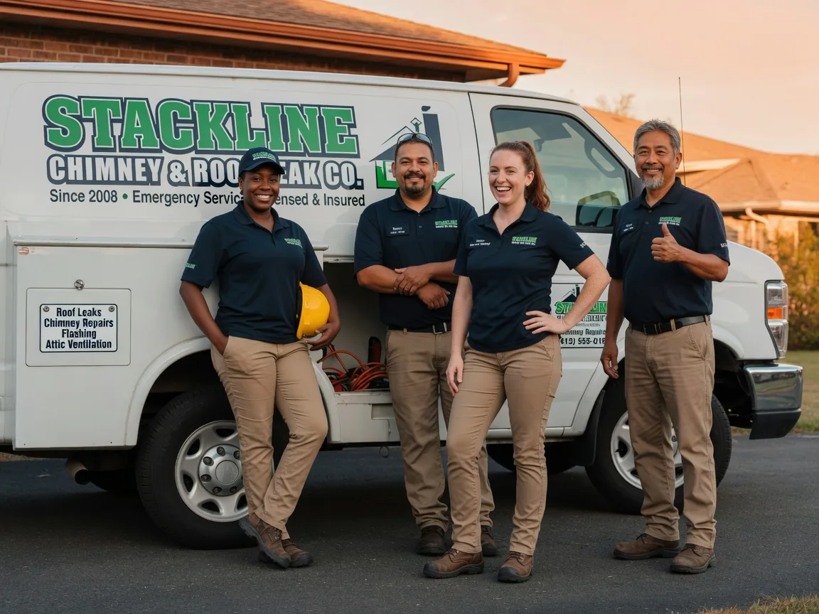 Chimney flashing repair company in Kingston, IL